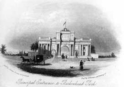 Birkenhead Park Entrance 1864, Birkenhead